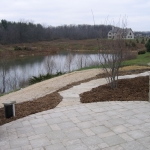 Paver patio installed in Ozaukee County